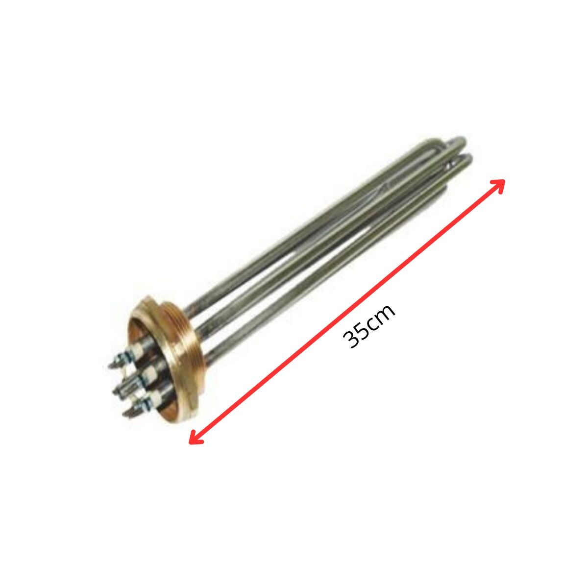 2'' 7500 WATT KROM TRF ISITICI