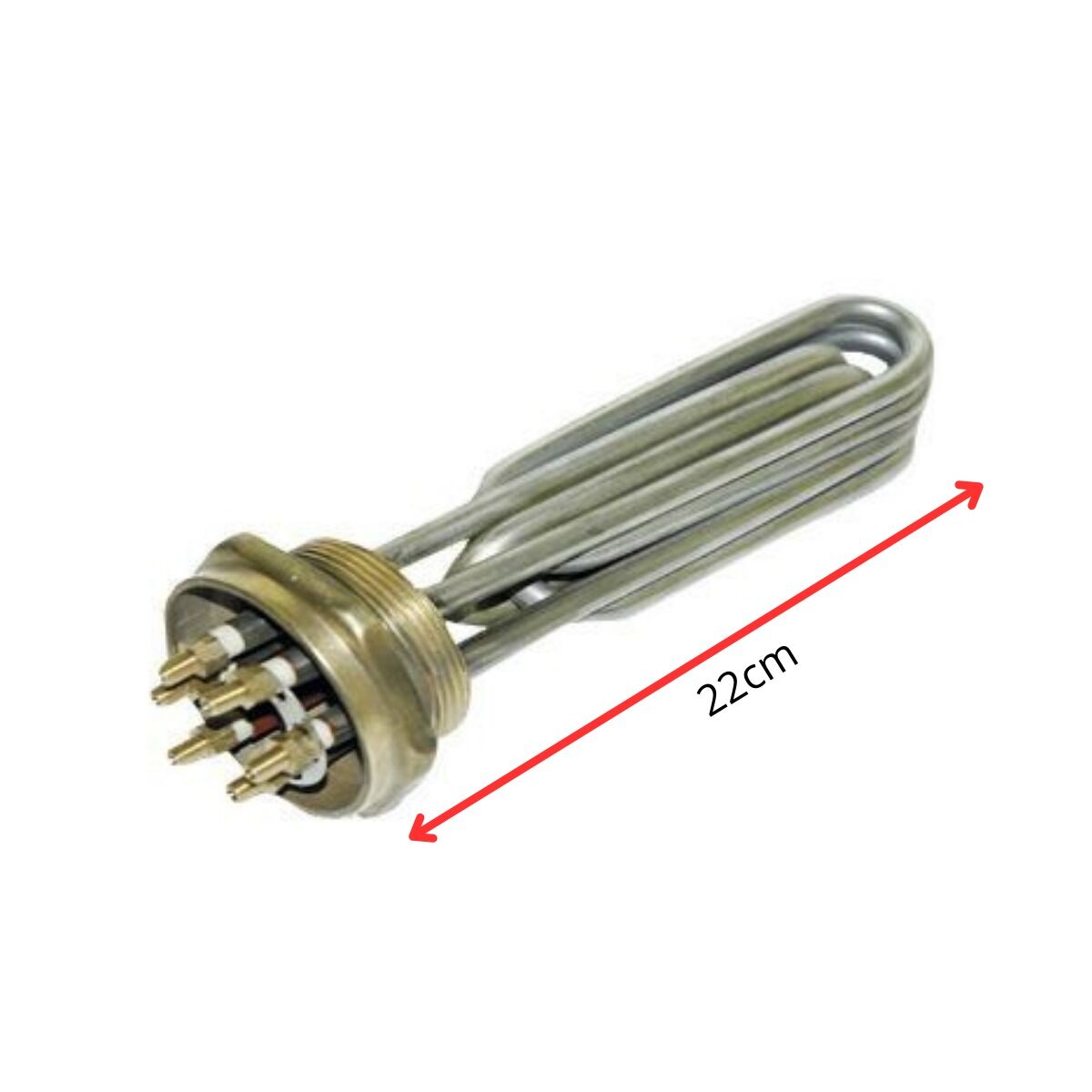 2'' İNÇ 10000 WATT KROM TRF FİLKETE ISITICI