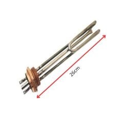 11/2'' 220 VOLT 2500 WATT KROM  POT ISITICI