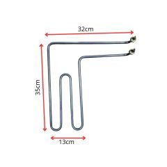 Benmari Rezistansı F tipi Kıvrık 220 Volt 2500 Watt