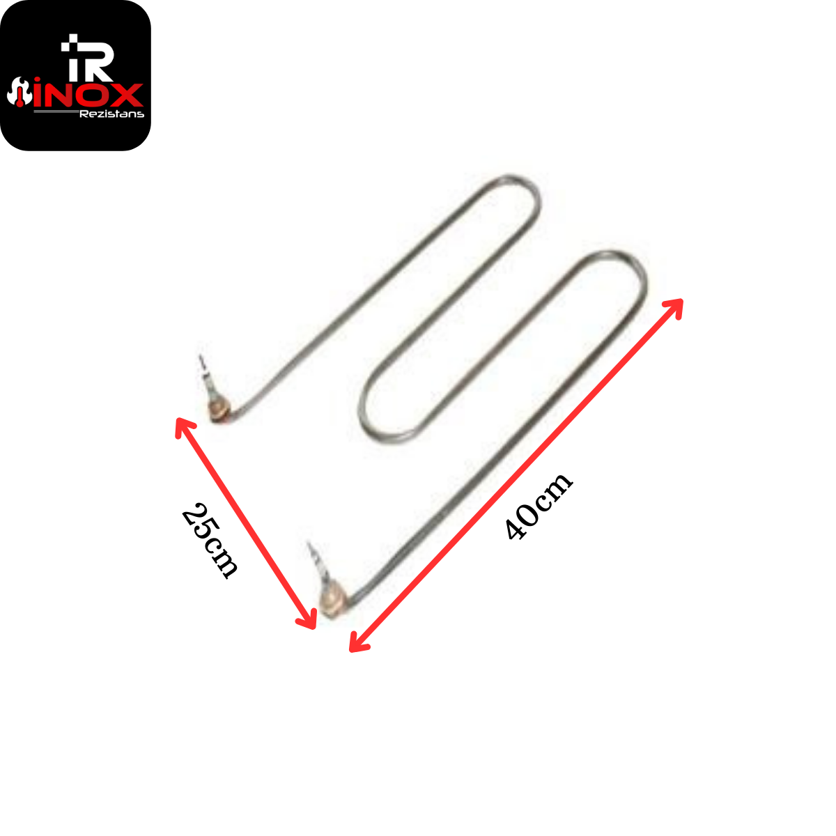 Benmari Rezistansı M Tipi 40 Cm kıvrık 220 Volt 2000 Watt