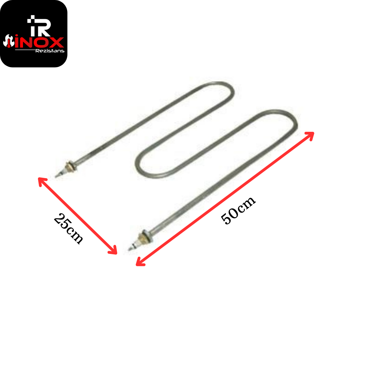 Benmari Rezistansı M Tipi 50 Cm  Düz  220 Volt 2500 Watt