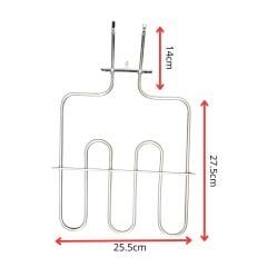 Termikel Fırın Rezistansı 230-240 Volt 1300 Watt